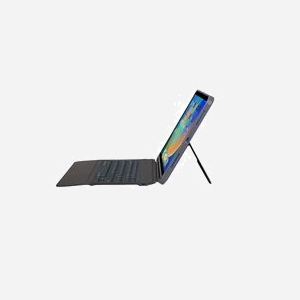 Clavier DEQSTER 40-1018415 pour tablette iPad 10.9" QWERTZ allemand USB + Bluetooth batterie 1Wh noir - Miniature 3