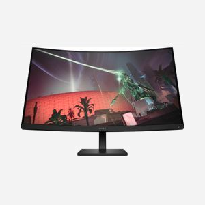 Écran gamer HP OMEN 32c incurvé 31.5 pouces QHD 2560x1440 165Hz temps de réponse 1ms avec AMD FreeSync - Miniature 1