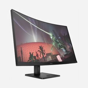 Écran gamer HP OMEN 32c incurvé 31.5 pouces QHD 2560x1440 165Hz temps de réponse 1ms avec AMD FreeSync - Miniature 3