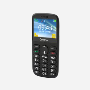 Téléphone mobile Olympia Sun 2.31" Double SIM appareil photo 0.3MP Radio FM autonomie 200h noir 77.4g - Miniature 2