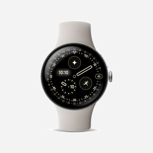 Montre connectée Google Pixel Watch 4 AMOLED 41mm 4G GPS 2GB RAM 32GB Wear OS étanche 50m argent - Miniature 3