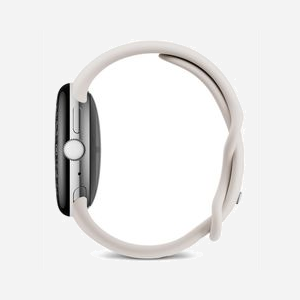 Montre connectée Google Pixel Watch 4 AMOLED 41mm 4G GPS 2GB RAM 32GB Wear OS étanche 50m argent - Miniature 4
