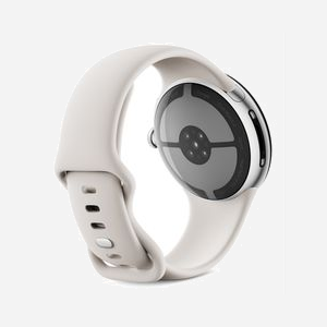 Montre connectée Google Pixel Watch 4 AMOLED 45mm 2GB RAM 32GB 4G GPS Wear OS étanche 50m argent - Miniature 2