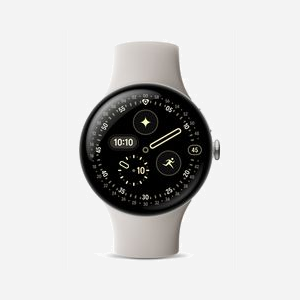 Montre connectée Google Pixel Watch 4 AMOLED 45mm 2GB RAM 32GB 4G GPS Wear OS étanche 50m argent - Miniature 3