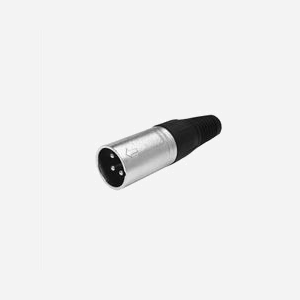Câble audio Vivolink PROXLRMALE XLR mâle haute performance pour scène avec connecteurs robustes noir