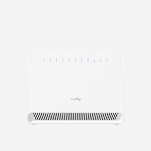 Routeur Cudy LT700E 4G LTE Cat 6 AC1200 Wi-Fi bi-bande 2.4GHz/5GHz Gigabit Ethernet blanc