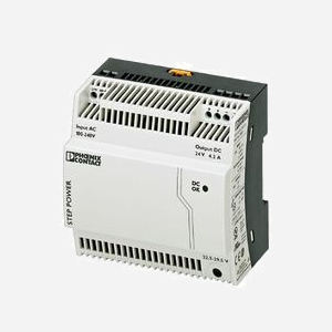 Alimentation Phoenix Contact STEP POWER 2868664 100,8W rail DIN pour immotique noir et blanc - Miniature 1