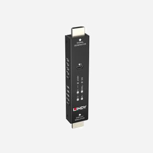 Émulateur EDID Lindy 32683 HDMI 4K 3840x2160 18Gbit/s HDCP 1.4/2.2 avec port Micro-USB B noir métal - Miniature 2