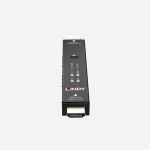 Émulateur EDID Lindy 32683 HDMI 4K 3840x2160 18Gbit/s HDCP 1.4/2.2 avec port Micro-USB B noir métal - Miniature 3