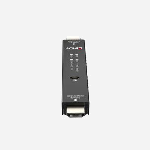 Émulateur EDID Lindy 32683 HDMI 4K 3840x2160 18Gbit/s HDCP 1.4/2.2 avec port Micro-USB B noir métal - Miniature 4