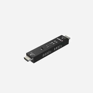 Émulateur EDID Lindy 32683 HDMI 4K 3840x2160 18Gbit/s HDCP 1.4/2.2 avec port Micro-USB B noir métal - Miniature 5