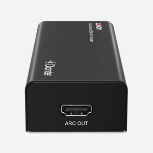 Convertisseur audio Lindy 70621 USB Type-C 1W 114x48x26mm avec boîtier noir compact - Miniature 3