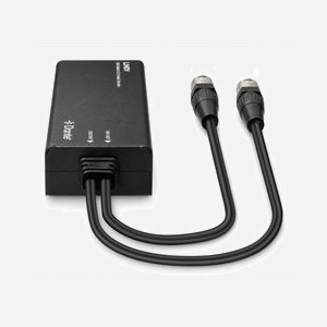 Convertisseur audio Lindy 70619 USB Type-C 2W 127x53x26mm boîtier noir pour signal audio numérique - Miniature 4