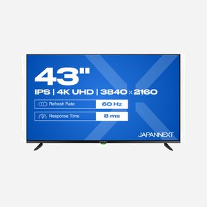 Écran JAPANNEXT JN-IPS430UHD60F 43" 109,2cm 4K Ultra HD 3840x2160 LCD IPS 8ms 16:9 178° VESA noir - Miniature 3