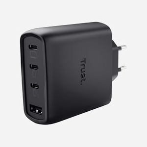Trust Maxo 65W Universel Noir Secteur Charge rapide Intérieure