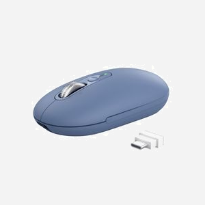 Trust Seron Slim Multi souris Bureau Ambidextre RF sans fil + Bluetooth Optique 3200 DPI - Miniature 3