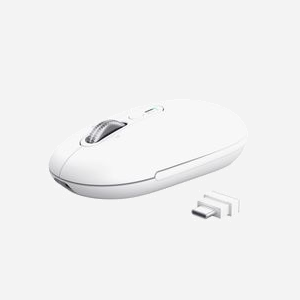 Souris Trust Seron Slim Multi sans fil RF 2.4GHz et Bluetooth optique 3200 DPI ambidextre avec molette hyperscroll - Miniature 3
