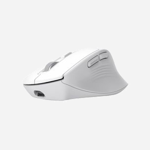 Souris Trust Niven sans fil RF Bluetooth droitier 3200 DPI 7 boutons programmables blanc - Miniature 2