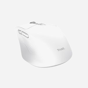 Souris Trust Niven sans fil RF Bluetooth droitier 3200 DPI 7 boutons programmables blanc - Miniature 4