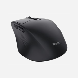 Souris Trust Niven sans fil RF 2.4GHz et Bluetooth 3200 DPI rechargeable USB-C pour droitier 3 appareils - Miniature 4