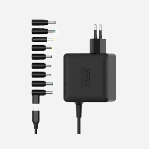 Adaptateur secteur Port Designs 904065UWUK 65W pour ordinateur portable 100-240V intérieur noir