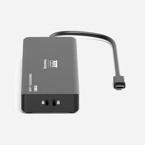 Station d'accueil USB-C Port Designs PORT Connect 9 ports 100W Power Delivery 1x4K DisplayPort HDMI Ethernet Gigabit - Miniature 5