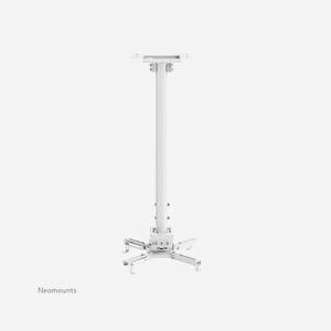 Support plafond Neomounts CL25-550WH1 pour vidéoprojecteur jusqu'à 35kg hauteur 74.5-114.5cm rotation 360° inclinaison ±20° blanc - Miniature 5