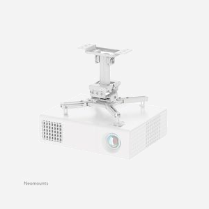 Support plafond Neomounts CL25-530WH1 pour vidéoprojecteur jusqu'à 45kg hauteur 25.5cm rotation 360° inclinaison ±20°