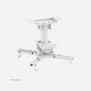 Support plafond Neomounts CL25-530WH1 pour vidéoprojecteur jusqu'à 45kg hauteur 25.5cm rotation 360° inclinaison ±20° - Miniature 3