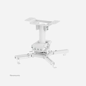 Support plafond Neomounts CL25-530WH1 pour vidéoprojecteur jusqu'à 45kg hauteur 25.5cm rotation 360° inclinaison ±20° - Miniature 4