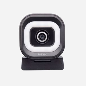 Webcam i-tec SOLOMON 700 STREAM 4K 60fps autofocus PDAF anneau lumineux LED réglable microphones stéréo