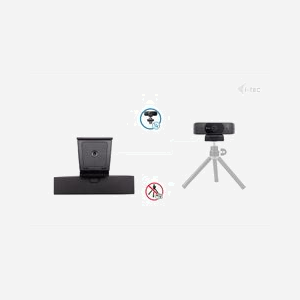 Webcam i-tec SOLOMON 500 4K PDAF autofocus à détection de phase avec 2 microphones intégrés AE AWB ABLC - Miniature 5