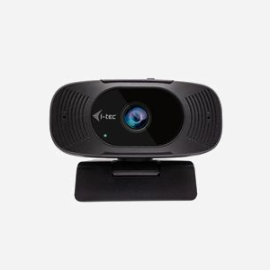 Webcam i-tec SOLOMON 300 4K UHD 92° avec exposition automatique balance des blancs et cache de confidentialité