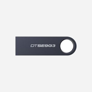 Clé USB Kingston DataTraveler SE9 G3 256GB USB 3.2 Gen 1 Type-A 220Mo/s lecture boîtier métallique nickel foncé - Miniature 2