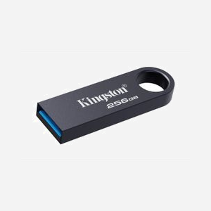 Clé USB Kingston DataTraveler SE9 G3 256GB USB 3.2 Gen 1 Type-A 220Mo/s lecture boîtier métallique nickel foncé - Miniature 3