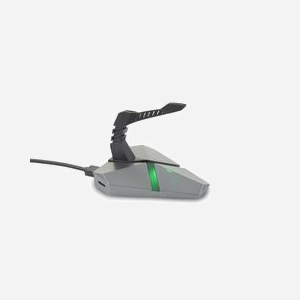 Hub gaming SureFire AXIS avec bungee pour souris USB 3.2 Gen1 3 ports Type-A lecteur micro SD RGB noir gris - Miniature 2