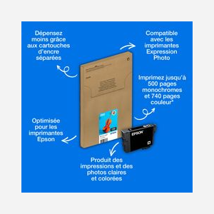 Cartouches d'encre Epson Claria Photo HD 250 Violon multipack 6 couleurs EasyMail référence C13T16N84510 - Miniature 4