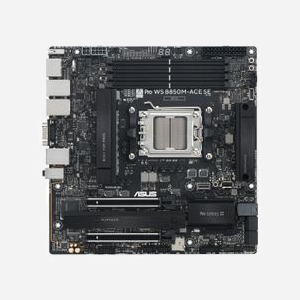 Carte mère ASUS PRO WS B850M-ACE SE AMD B850 Socket AM5 micro ATX DDR5 256GB M.2 SATA III 2.5/10 Gigabit Ethernet