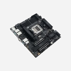Carte mère ASUS PRO WS B850M-ACE SE AMD B850 Socket AM5 micro ATX DDR5 256GB M.2 SATA III 2.5/10 Gigabit Ethernet - Miniature 5