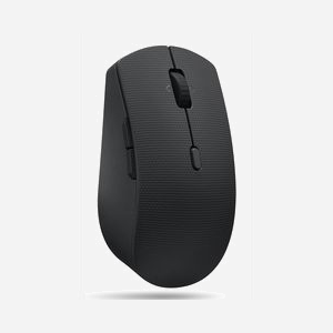 Clavier Lenovo 4X31R64325 sans fil RF Bluetooth taille réelle français avec souris incluse noir pour bureau - Miniature 4