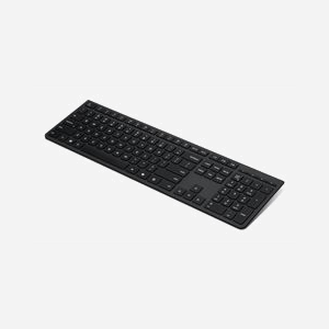 Clavier Lenovo 4Y41R64514 sans fil RF et Bluetooth AZERTY français 104 touches scissor switch gris - Miniature 2