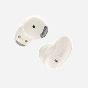 Casque Belkin SoundForm Anywhere Bluetooth USB Type-C filaire et sans fil appels/musique 4g blanc - Miniature 1