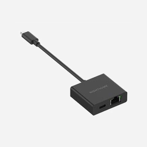 Adaptateur réseau NETGEAR Nighthawk USB Type-C vers Ethernet Gigabit avec fil noir USB2ETH-10000S - Miniature 4