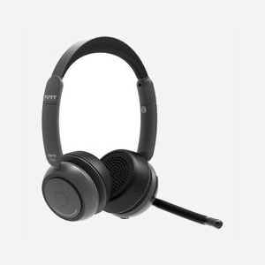 Casque Port Designs 912003 filaire et Bluetooth pour bureau 20-20000Hz portée 10m avec socle de chargement noir - Miniature 4