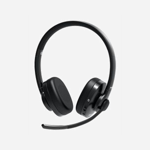 Casque Port Designs 912002 sans fil Bluetooth arceau bureau et centre d'appels 20-20000Hz 148g noir - Miniature 1