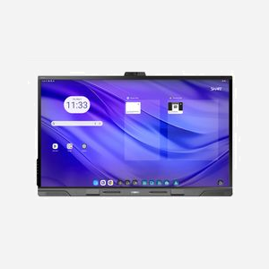 Tableau blanc interactif SMART Technologies QX Pro 75" 4K UHD tactile Android Wi-Fi 6 HDMI 20W noir - Miniature 1