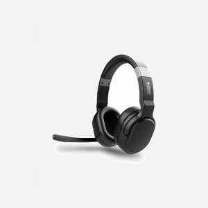 Casque gaming Urban Factory MOVEE COMFORT sans fil Bluetooth USB Type-C arceau noir 223g - Miniature 2