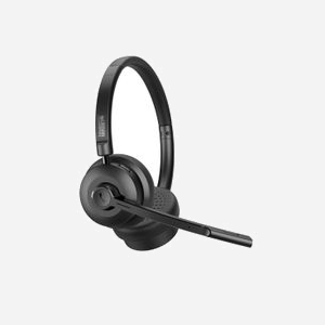 Casque Urban Factory MOVEE Bluetooth 5.0 arceau sans fil USB Type-C portée 10m appels/musique noir 95g - Miniature 4