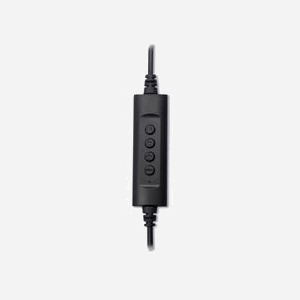 Casque-micro MCL MK1A99BZCSQMUSBAB USB Type-A filaire avec réduction de bruit pour bureau et visioconférence noir - Miniature 2