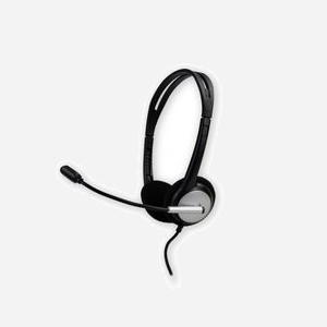 Casque-micro MCL MK1A99BZCSQMUSBAB USB Type-A filaire avec réduction de bruit pour bureau et visioconférence noir - Miniature 3